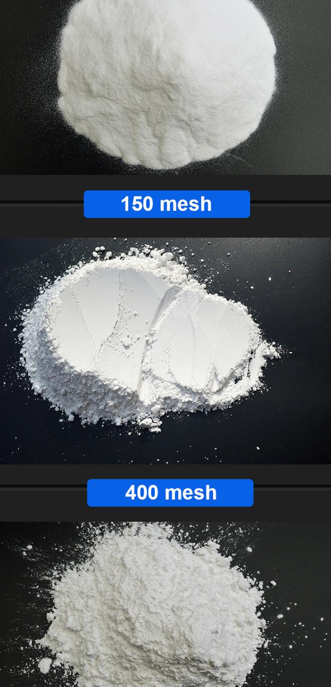 Çevre dostu Yüksek Saflıklı Beyaz Erimiş Alümina WFA 99% Alüminyum Oksit Korundum Silikon Karbid Tozu ile 3