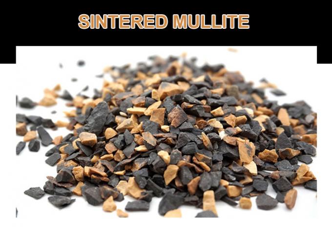 İyi Kaliteli Ateşten Güçlü Ham Malzeme Al2O3 ile Sintered Mullite M45 M60 M70 % 60 0