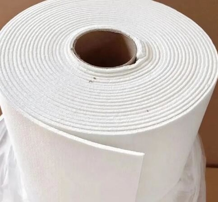 Fabrika Tedarikleri 2mm 10mm Refractory Material Keramik Elyaf Yün Paketi 1260c Izolasyon Termal Keramik Elyaf Kağıdı