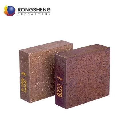 Yüksek Güçlü Magnezyum Ferro Spinel Ateş Tuğlaları Cement Endüstrisi İçin Magnezyum-Hersinit Ateş İndirici Spinel Tuğlaları