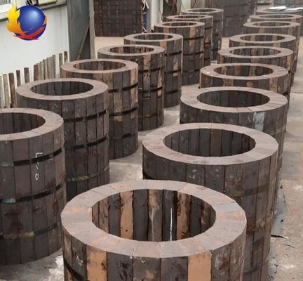 Erimiş Rebond Magnesia Chrome Tuğla Yüksek Sıcaklık Ateşi Rafine Fırınları İçin Sinterlenmiş Krom-Magnesit Tuğlaları