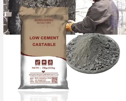 Yüksek Performanslı Düşük Çimento Çöpebilir Refractory Mullite Çöpebilir Yüksek Sıcaklıklı Fırınlar İçin