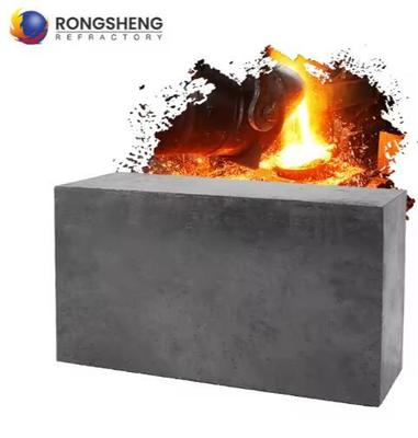 Yüksek Saflıkta Karbon Tuğla Korozyon Önleyici Alüminyum Magnezyum Karbon Tuğla Refrakter Karbon Tuğlalar Çelik Kepçesi İçin