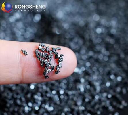 Aşındırıcı ve Refrakter İçin Yüksek Saflıkta% 98,5 Sic Tozu Carborundum Grit Siyah Yeşil Silisyum Karbür Tozu