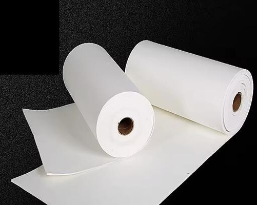 0.3-15mm Kalınlığı Alüminyum Silikat Elyaf Kağıdı 1260 Isıtma Seramik Elyaf Kağıdı