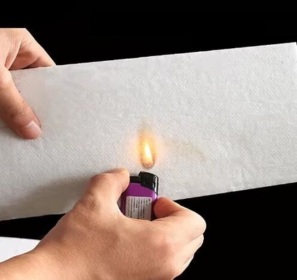 0.3-15mm Kalınlığı Alüminyum Silikat Elyaf Kağıdı 1260 Isıtma Seramik Elyaf Kağıdı
