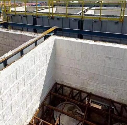 Seramik Elyaf Modülleri Isıtma Seramik Elyaf Katlama Battaniye Modülü