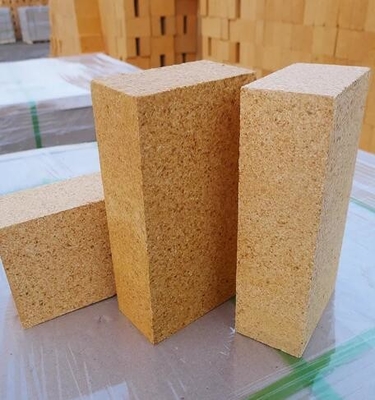 Yüksek Alümina Refractory Tuğla SK32 SK34 Ateş Çamur Tuğlaları Al2o3 Dondurucu/Şüşe Fırını İçin Ateş Tuğlaları
