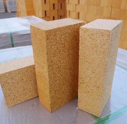 Ateşe karşı dirençli ateş tuğlaları üreticileri Yüksek performanslı ateş tuğlaları fiyatı 230 X 114 X 65 mm Çömlek Ateş kil tuğlaları Satılık