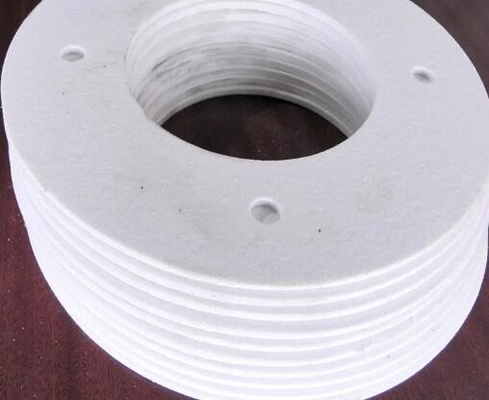 Seramik Fiber Kağıt Biyo çözünür ısıya dayanıklı Fiber Gasket 1430C Seramik Fiber Gasket Isıtma Malzemeleri