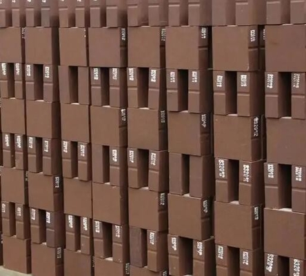 Yüksek Güçlü Magnezyum Ferro Spinel Ateş Tuğlaları Cement Endüstrisi İçin Magnezyum-Hersinit Ateş İndirici Spinel Tuğlaları
