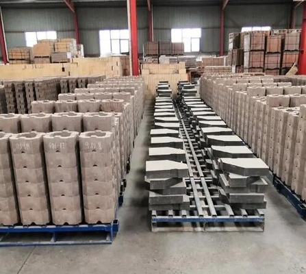 Yüksek Güçlü Magnezyum Ferro Spinel Ateş Tuğlaları Cement Endüstrisi İçin Magnezyum-Hersinit Ateş İndirici Spinel Tuğlaları