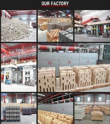 Temel Açık Çömlek Fırını Magnezit Tuğla 95% Mgo Erimiş Ve Sinterlenmiş Magnezyum Tuğla