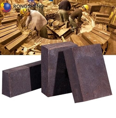 Yüksek sıcaklıklı erime fırını için doğrudan bağlama/yarı geri yüklenmiş/geri yüklenmiş Magnezyum Krom Refractory Tuğlalar