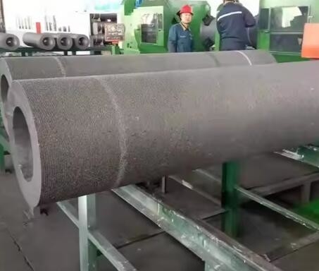 Rp Grafit Elektrot Çubuğu Hp150mm 250mm 350mm 450mm Ark Fırını Erime Uhp Sınıfı