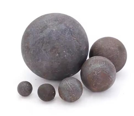 Yüksek kromlu 20-180mm sahte öğütme medya topu Maden sement güç endüstrisi