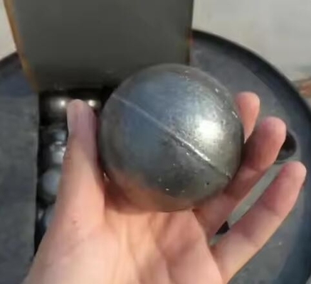 Yüksek kromlu 20-180mm sahte öğütme medya topu Maden sement güç endüstrisi