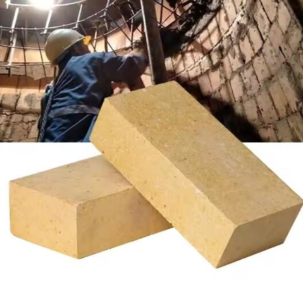 Yüksek Performanslı Yoğun Refractory Tuğlalar 230*115*60mm Alümina Çakıl