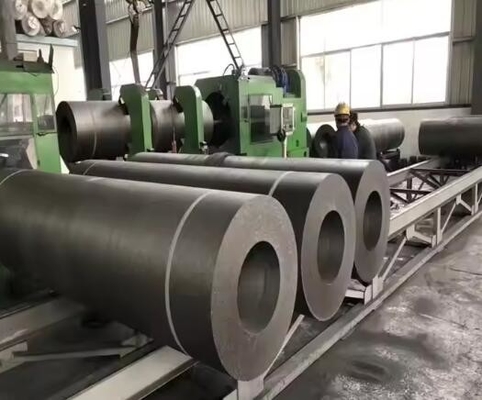 Uhp Hp Rp Karbon Grafit Elektrodu LF ve Elektrik Yay Fırını Grafit Elektrodu İçin