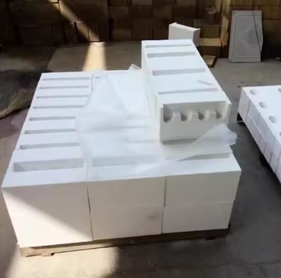 Alüminyum kabarcık yanıcı tuğla 1800C Alüminyum keramik fırın için boş top yalıtım tuğla