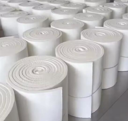 6-50mm Kaowool Fiber Battaniye Sıcaklığa dayanıklı yalıtım 1430 Keramik Fiber Battaniye Fırın kaplama için