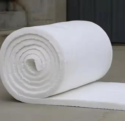 Fırın Isıtma Malzemesi 1260 Seramik Fiber Battaniye 128kg/M3 160kg/M3 Alüminyum Silikat Fiber Battaniye