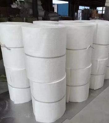 Fırın Isıtma Malzemesi 1260 Seramik Fiber Battaniye 128kg/M3 160kg/M3 Alüminyum Silikat Fiber Battaniye
