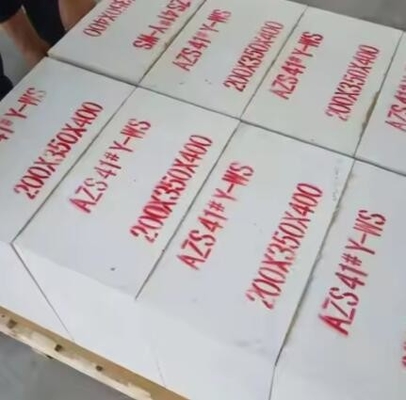 Fabrika Fiyatı Dökme Zirkonya Korundum Tuğla Azs Cam Fırını İçin Ateşli Tuğla