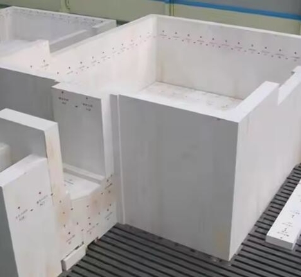 Fabrika Fiyatı Dökme Zirkonya Korundum Tuğla Azs Cam Fırını İçin Ateşli Tuğla