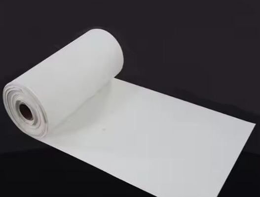 1mm 2mm 5mm Kalınlık Alüminyum Silikat Seramik Elyaf Kağıdı 1260C Yüksek Sıcaklık Refraktör Izolasyon Malzemeleri