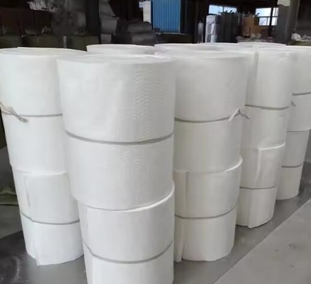 Yüksek sıcaklık yalıtım yün seramik lif battaniye Toplu 1260c 50mm 25mm Kalın Alümina silikat iğne battaniye
