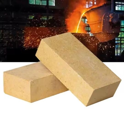 Yüksek Kaliteli ve yoğunluklu Alüminyum Tuğlalar Çömlek Döşeme Yüksek Alüminyum Ateşli Tuğla Çelik Fırını İçin