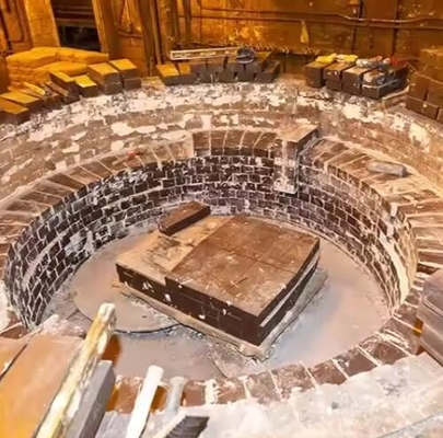 Toptan 92% 98% Mgo Magnezyum Refractories Endüstriyel fırınlar için Yüksek Performanslı Magnesit Refractory Tuğlalar