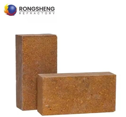 Yüksek sıcaklığa dayanıklı Magnezyum tuğlaları Rongsheng Refractory Magnesium Tuğlaları Çimento için Döner Fırın Sinterleme Bölgesi