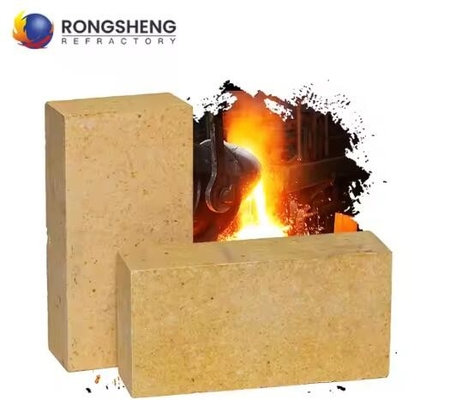 1400 derece Alüminyum Refractory Tuğla Fırın Fırını ve Reaktörleri için Yüksek Alüminyum Tuğla