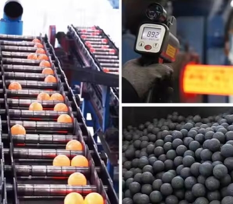 Yüksek Kaliteli Döşeme Medyası dökme topu 20mm 60mm 120mm Topu Güç Çıkan Çimento için Chrome Çelik Toplar