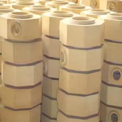 Steel Irons Foundry Round Refractory Brick Funnel/Sleeve/Round/Square Alumina Fireclay Runner Brick Casting Nozzle Bricks