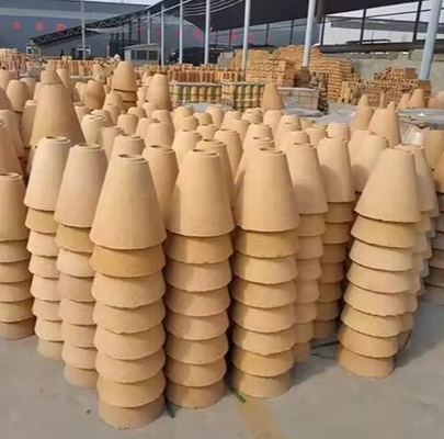 Steel Irons Foundry Round Refractory Brick Funnel/Sleeve/Round/Square Alumina Fireclay Runner Brick Casting Nozzle Bricks