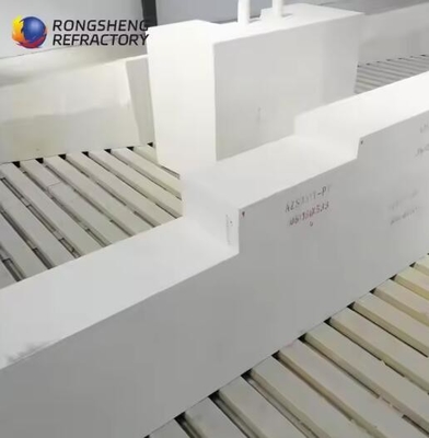 High Temperature Fused Cast Bricks Refractory Zirconia Corundum Brick AZS-41, AZS-36, AZS-33 For Glass Furnace
