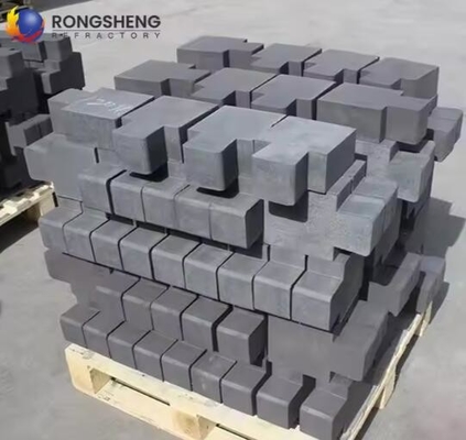 Rongsheng Refractory Silicon Carbide High Flexural Strength Bricks Sic Corrosion-Resistant Brick For Steel Smelting