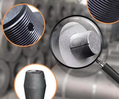 Dia 100-750mm Yüksek Kaliteli Grafit Elektrotları L1800-2700mm UHP HP RP Eaf Lf Fırını için Karbon Grafit Elektrotları