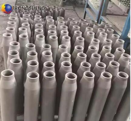 Refractory SIC Keramik Kükürtten Arındırma Düzeni Silikon Karbid Keramik Spiral Tüpler Si3N4 Silikon Nitrit püskürtme gazı düzeni
