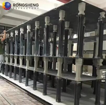 Seramik Fırın İçin Özelleştirilmiş Silisyum Karbür Plakalar Yuvarlak Kare SIC, SSSIC, RBSIC Levha Nitrür Bağlı Silisyum Karbür Fırın Rafı