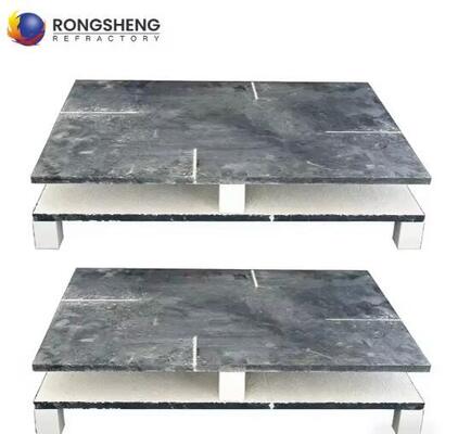 Seramik Fırın İçin Özelleştirilmiş Silisyum Karbür Plakalar Yuvarlak Kare SIC, SSSIC, RBSIC Levha Nitrür Bağlı Silisyum Karbür Fırın Rafı