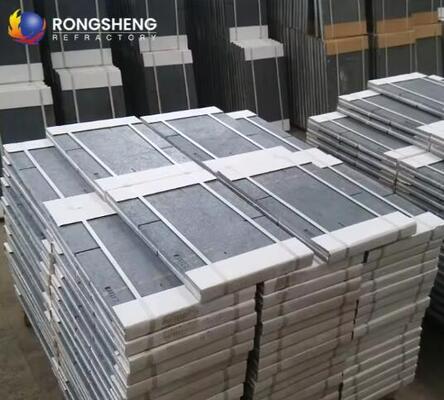 Seramik Fırın İçin Özelleştirilmiş Silisyum Karbür Plakalar Yuvarlak Kare SIC, SSSIC, RBSIC Levha Nitrür Bağlı Silisyum Karbür Fırın Rafı