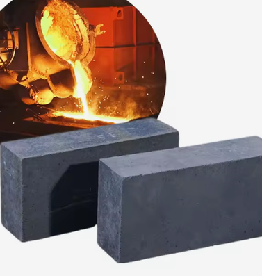Yüksek sıcaklıklı SiC Refractory Tuğla Silikon Nitrür Bağlı Silikon Karbid Tuğlalar Yüksek fırın fırın kaplama için