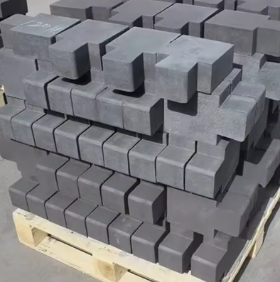 Yüksek sıcaklıklı SiC Refractory Tuğla Silikon Nitrür Bağlı Silikon Karbid Tuğlalar Yüksek fırın fırın kaplama için