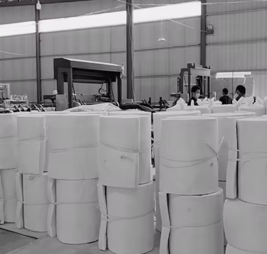 High Temp 1600c 3000F Refractory Polycrystalline Wool Alumina Fiber Blanket HA Grade 1500C 6-50mm Thickness Ceramic Blankets
