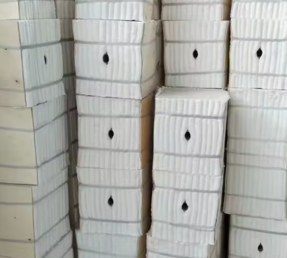 1260C 1430C Refractory Ceramic Fiber Folding Block Alumina Silicate Ceramic Module For High Temperature Furnace