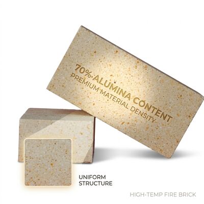 High Alumina Anchor Brick Special Shaped Refractory for Industrial Kiln Roof Lining